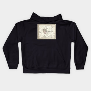 Gemini Constellation Celestial Atlas - Alexander Jamieson Kids Hoodie